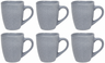 Cookinglife Kaffeekopper Linen Grå 340 ml – 6 stk.
