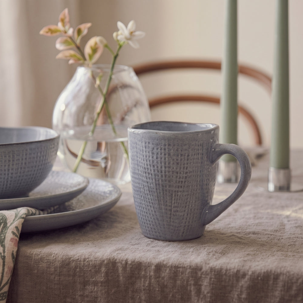 Cookinglife Kaffeekopper Linen Grå 340 ml – 6 stk.
