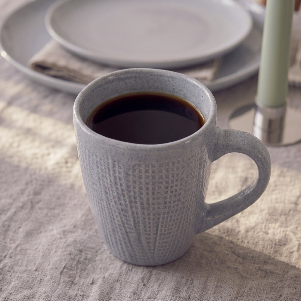 Cookinglife Kaffeekopper Linen Grå 340 ml – 6 stk.