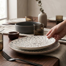 Cookinglife Dinerborde Noria ø 27 cm - 6 stk.