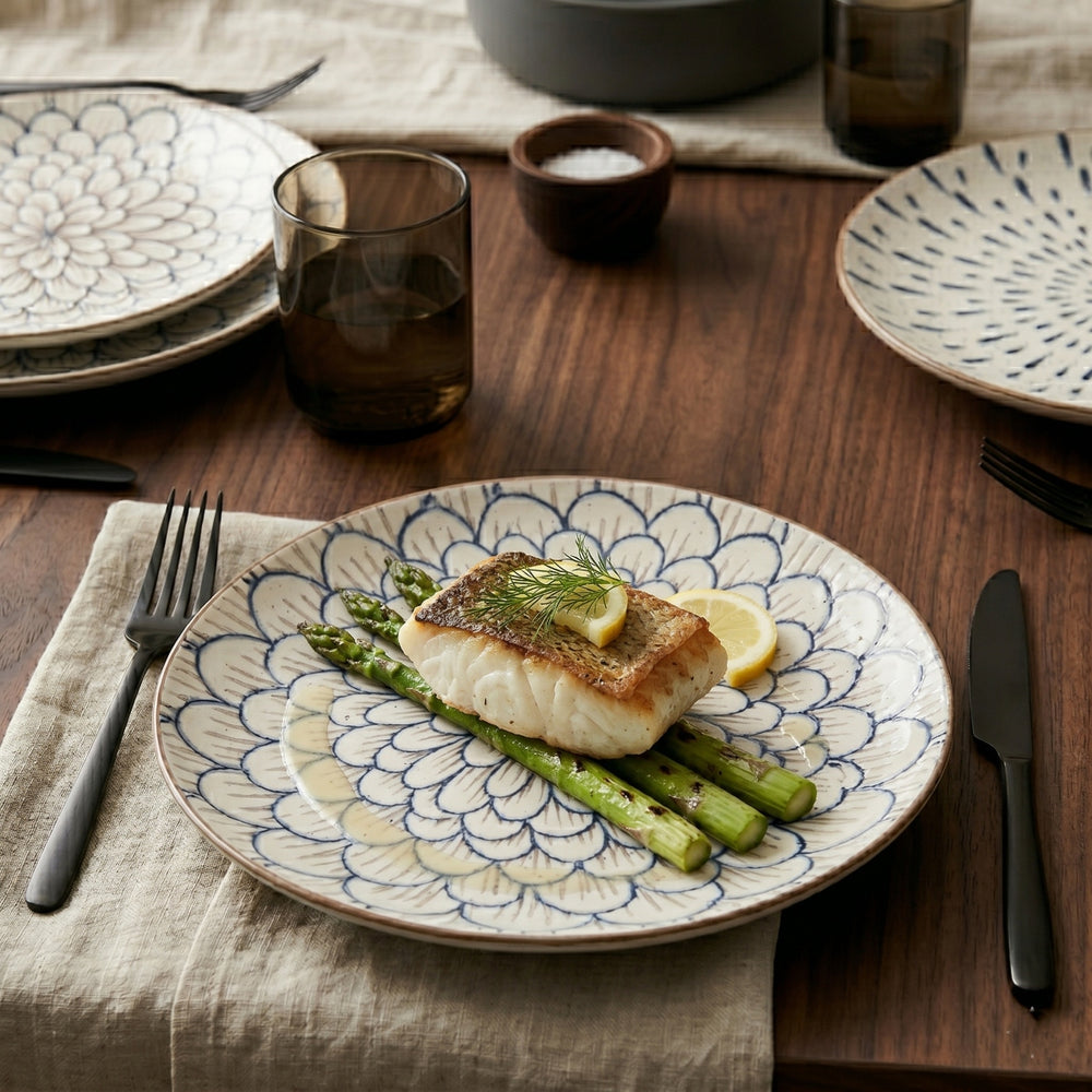Cookinglife Dinerborde Noria ø 27 cm - 6 stk.