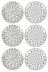 Cookinglife Morgenmadstallerkener / Desserttallerkener Noria ø 19 cm - 6 stk.