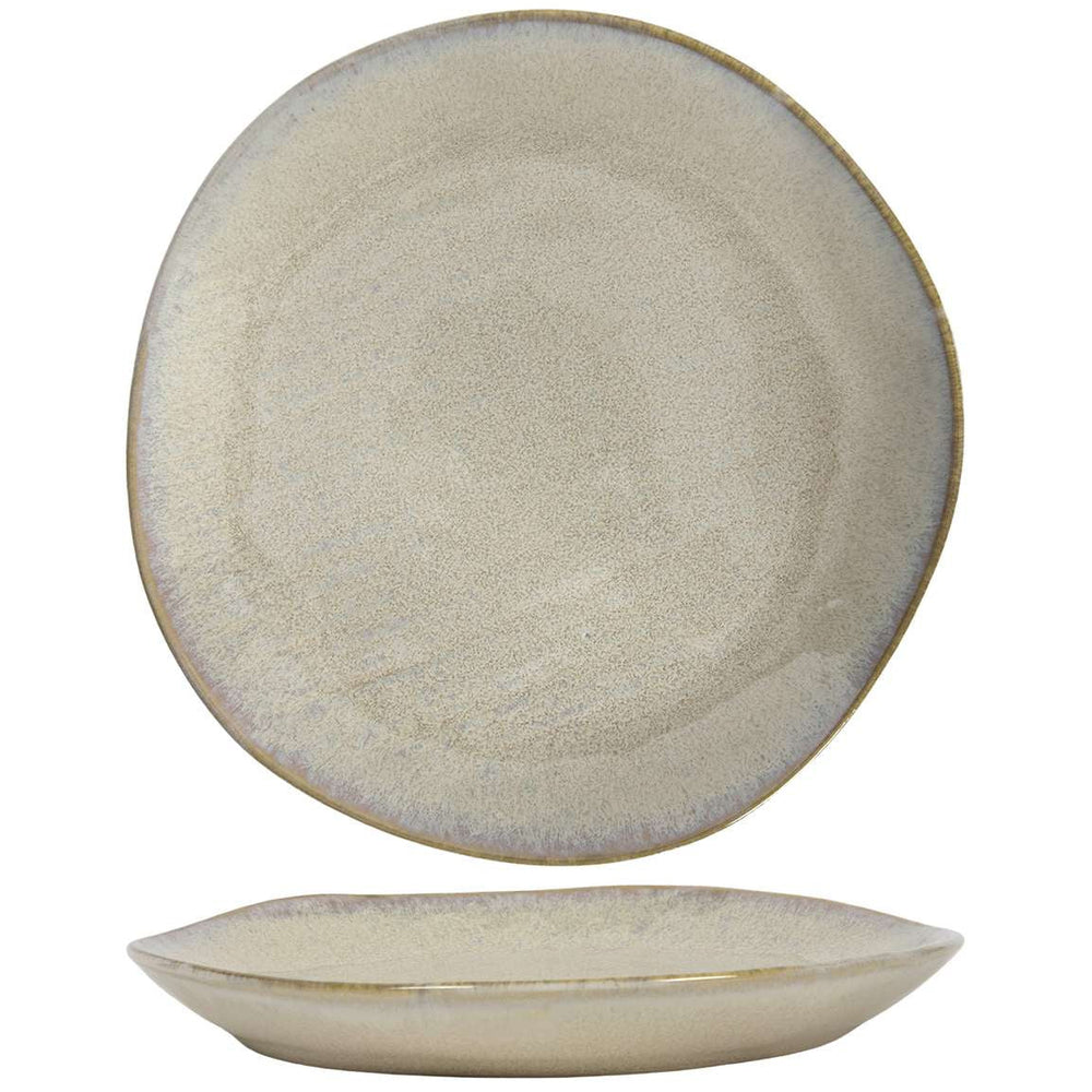 Cookinglife Morgenmadstallerkener / Desserttallerkener Linen Beige ø 21 cm – 6 stk.
