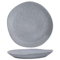 Cookinglife Morgenmadstallerkener / Desserttallerkener Linen Grå ø 21 cm – 6 stk.