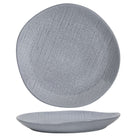 Cookinglife Morgenmadstallerkener / Desserttallerkener Linen Grå ø 21 cm – 6 stk.