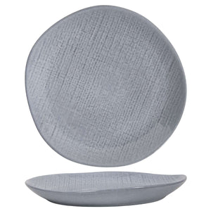 Cookinglife Morgenmadstallerkener / Desserttallerkener Linen Grå ø 21 cm – 6 stk.