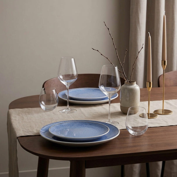 Cookinglife Dinerborde Nola Blå ø 27 cm – 6 stk.