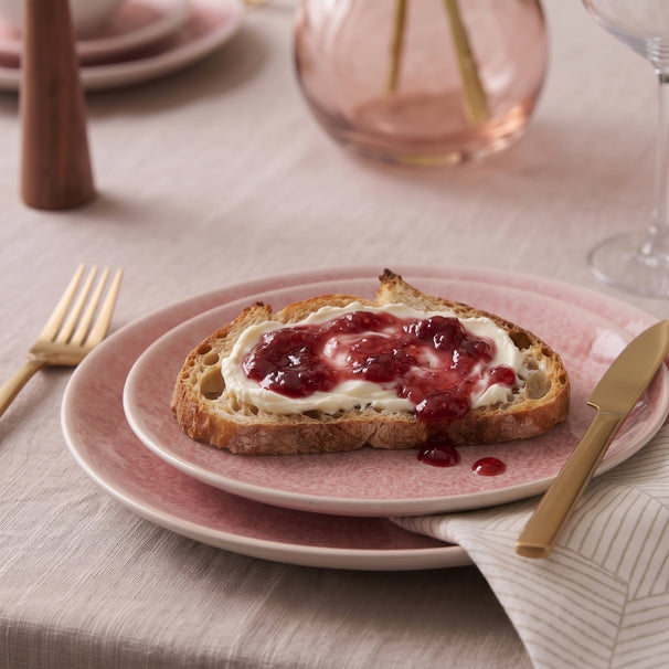 Cookinglife Morgenmadstallerkener / Desserttallerkener Nola Pink ø 21 cm – 6 stk.