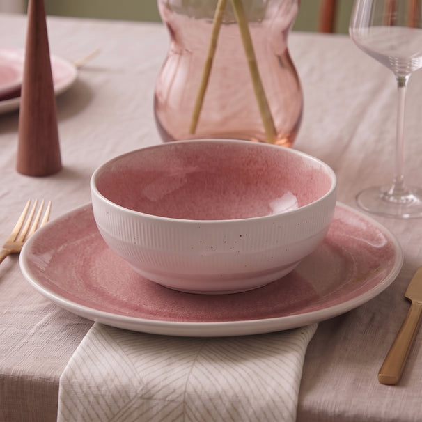 Cookinglife Suppeskåle / Skåle Nola Pink ø 17 cm – 6 stk.