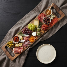 Cookinglife Serveringsbræt / Tapasbræt - Akacietræ - 60 x 13 cm