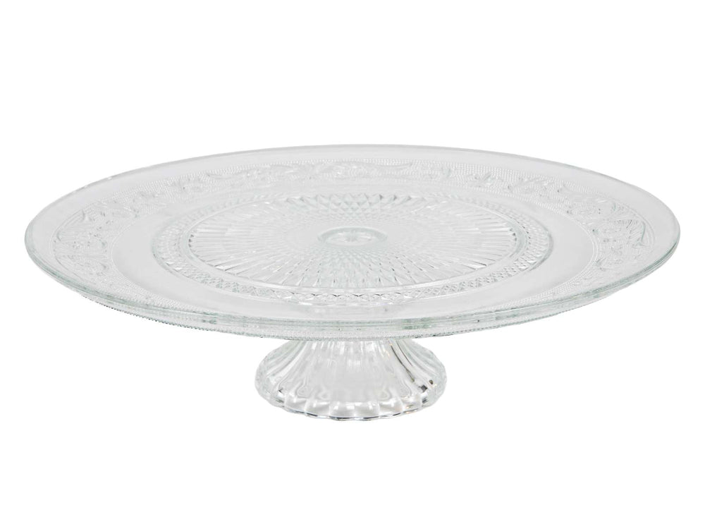 Cookinglife Taartplateau op Voet Klassisk - Glas - ø 32.5 cm
