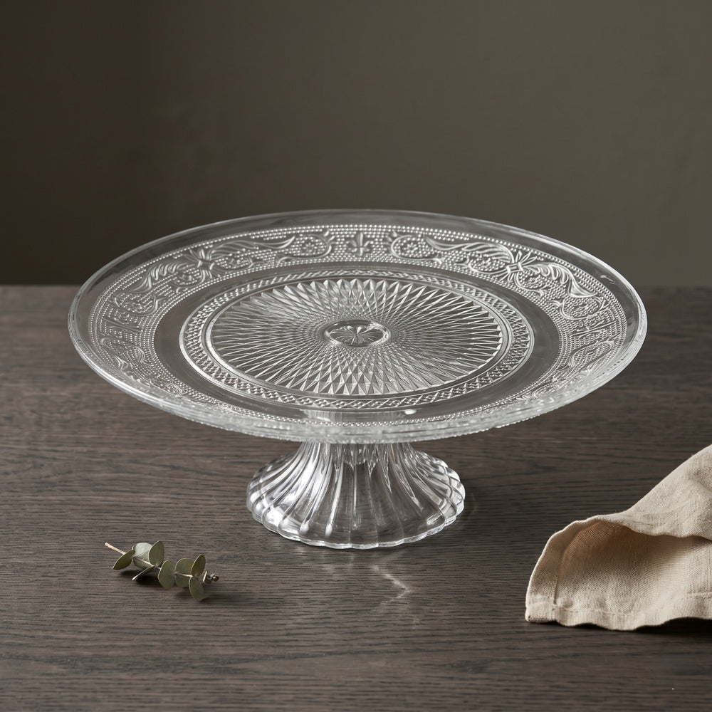 Cookinglife Taartplateau op Voet Klassisk - Glas - ø 32.5 cm
