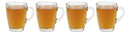 Cookinglife Theeglazen met Oor - 300 ml - 4 Stuks
