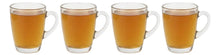 Cookinglife Theeglazen met Oor - 300 ml - 4 Stuks