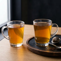 Cookinglife Teeglas med Øre - 300 ml - 4 Stykker