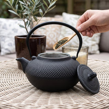 Cookinglife Theepot - Gietijzer - Sort - 1.5 liter