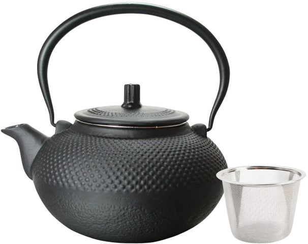 Cookinglife Theepot - Gietijzer - Sort - 1.5 liter