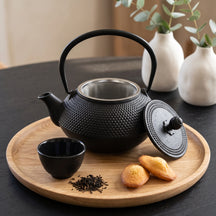 Cookinglife Theepot - Gietijzer - Sort - 800 ml