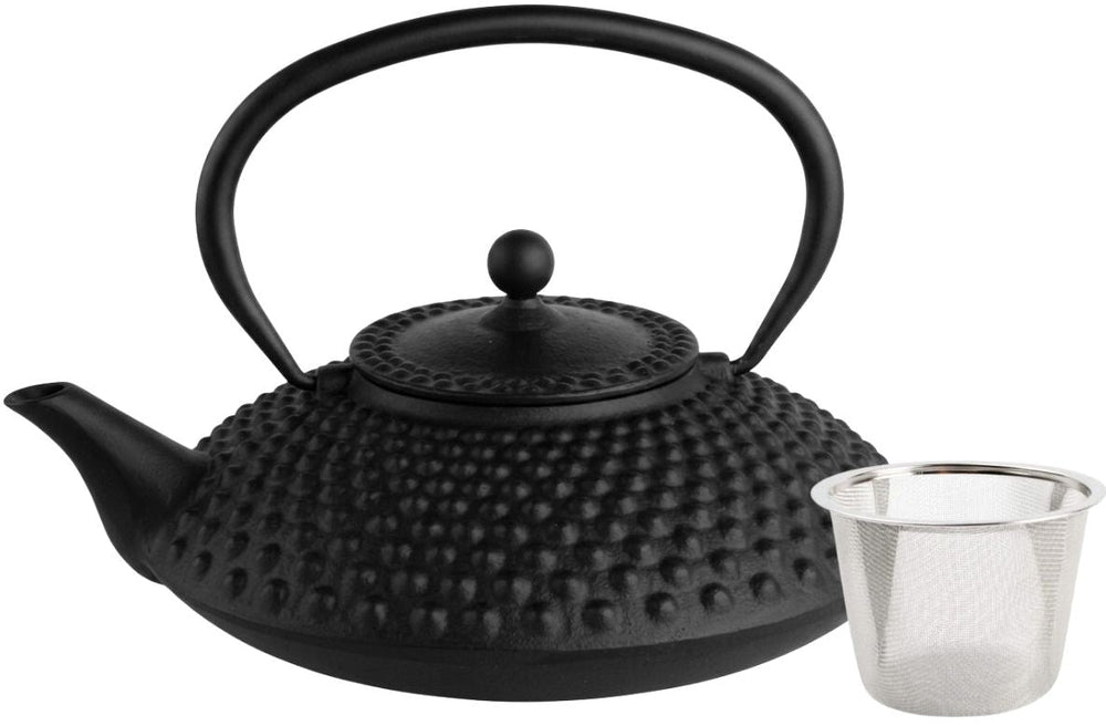 Cookinglife Teapot - Gussejern - Sort - 1 liter