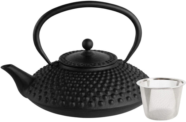 Cookinglife Teapot - Gussejern - Sort - 1 liter