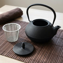 Cookinglife Theepot Sakura Tea Gietijzer Streep 800 ml