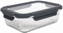 Cookinglife Glas Opbevaringsbokse Boro Lines 1.5 Liter - 2 Stykker