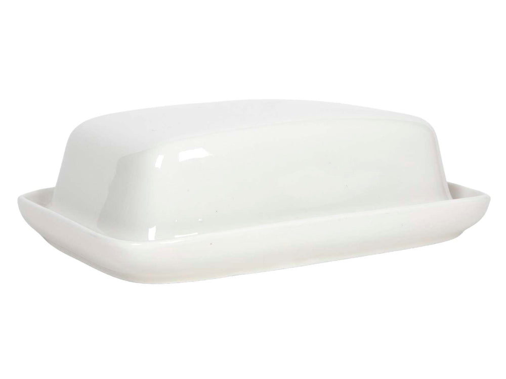 Cookinglife Botervloot Wit Porselein 17.5 x 13 cm