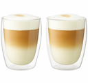 Cookinglife Dubbelwandige Latte Macchiato glas 380 ml - 2 stk.