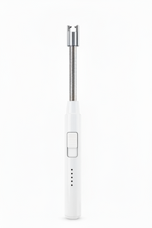 Cookinglife Elektriske Lighter - Bøjelig Lighter - USB genopladelig - Sort/Hvid