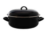 Cookinglife Braadpan med deksel - Emaille - Cooking - ø 22 cm / 2 Liter - geëmailleerde anti-aanbaklaag