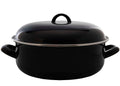 Cookinglife Braadpan med deksel - Emaille - Cooking - ø 28 cm / 6 Liter - geëmailleerde anti-aanbaklaag