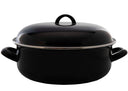 Cookinglife Braadpan med deksel - Emaille - Cooking - ø 28 cm / 6 Liter - geëmailleerde anti-aanbaklaag