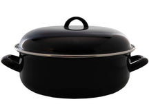 Cookinglife Braadpan med deksel - Emaille - Cooking - ø 28 cm / 6 Liter - geëmailleerde anti-aanbaklaag