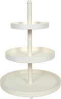 Cookinglife Etagère metal creme ø 15, 20 & 25 cm - 3-lags - 35 cm høj