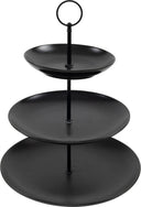 Cookinglife Etagère sort ø 16, 21 & 26 cm - 3-lags - 32 cm høj