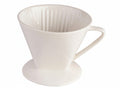 Cookinglife Koffiefilterholder Barista Porselein - Maat 4