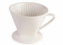Cookinglife Koffiefilterholder Barista Porselein - Maat 4