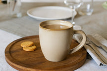 Cookinglife Serviesset Sabi Beige 18-delig / 6 personer - 6 middagstallerkener, 6 morgenmadstallerkener og 6 skåle