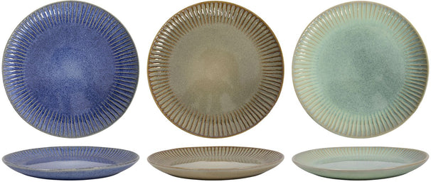Cookinglife Morgenmadstallerkener / Desserttallerkener Aqua Maris ø 21 cm - 6 Styk