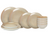 Cookinglife Serviesset Serene Sand 12-delig / 4 personer - 4 middagstallerkener, 4 morgenmadstallerkener og 4 skåle