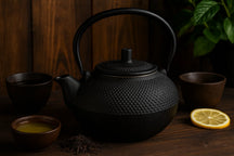 Cookinglife Theepot - Gietijzer - Sort - 1.5 liter