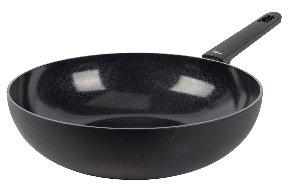 Cookinglife Wokpande Black Cera ø 28 cm - keramisk non-stick belægning