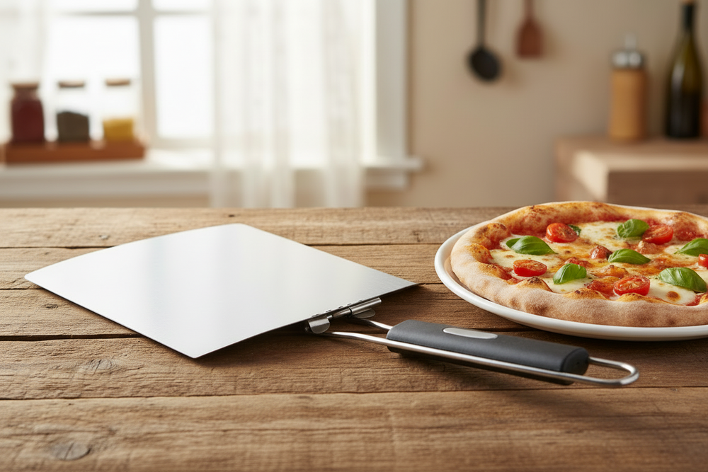 Cookinglife Pizzaschep RVS 24 x 30 cm - BBQ Pizza Lifter for Oven og Grill