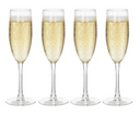 Cookinglife Champagneglazen Milena 180 ml - 4 Stuks