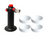 Cookinglife Creme Brulee Set - Brander / Koksbrander + Creme Brulee Schaaltjes ø 12 cm - 4 Stuks