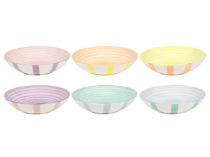 Cookinglife Dybe Tallerkener / Pastatallerkener Spring Vibes ø 21 cm - 6 Styk