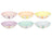 Cookinglife Dybe Tallerkener / Pastatallerkener Spring Vibes ø 21 cm - 6 Styk