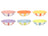 Cookinglife Dybe Tallerkener / Pastatallerkener Summer Vibes ø 21 cm - 6 stk.