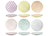 Cookinglife Dinerborden Spring Vibes ø 26.5 cm - 6 Stuks