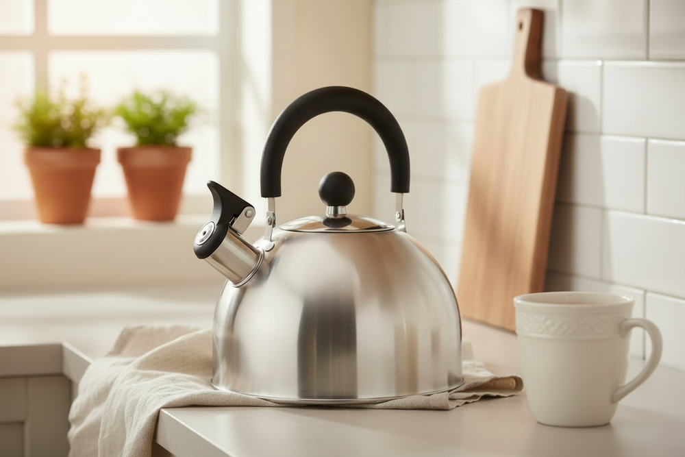Cookinglife Fluitketel RVS 2.5 Liter - Vandkoger til Te og Kaffe